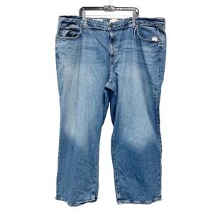 Universal Thread Women's Mid Rise‎ 90's Baggy Jeans Blue Wash Size 26